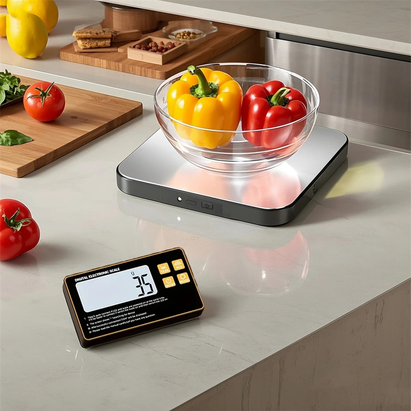 Meal Prep List - Bilancia da cucina wireless con display