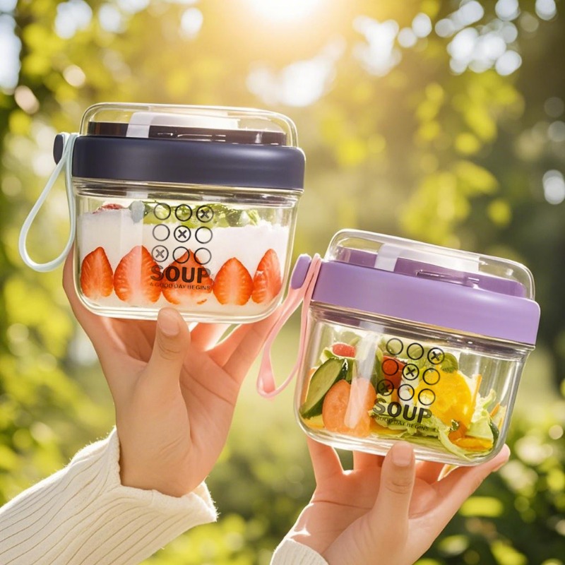 Salad Container Jar - Tazza per insalata Tazza per farina