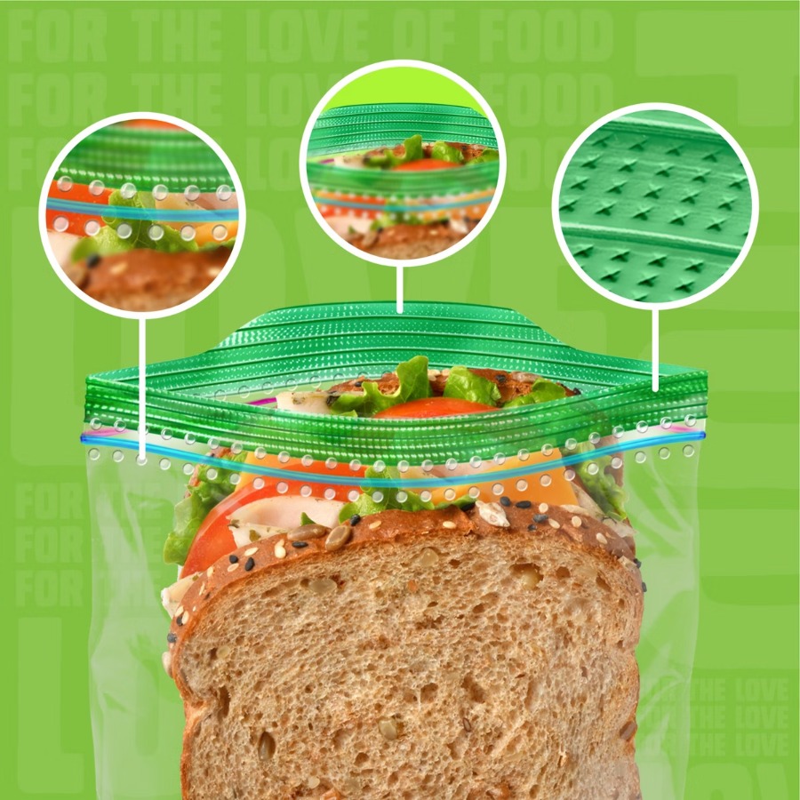 Meal Prep List - Sacchetti per Sandwich per Pranzo Scolastico