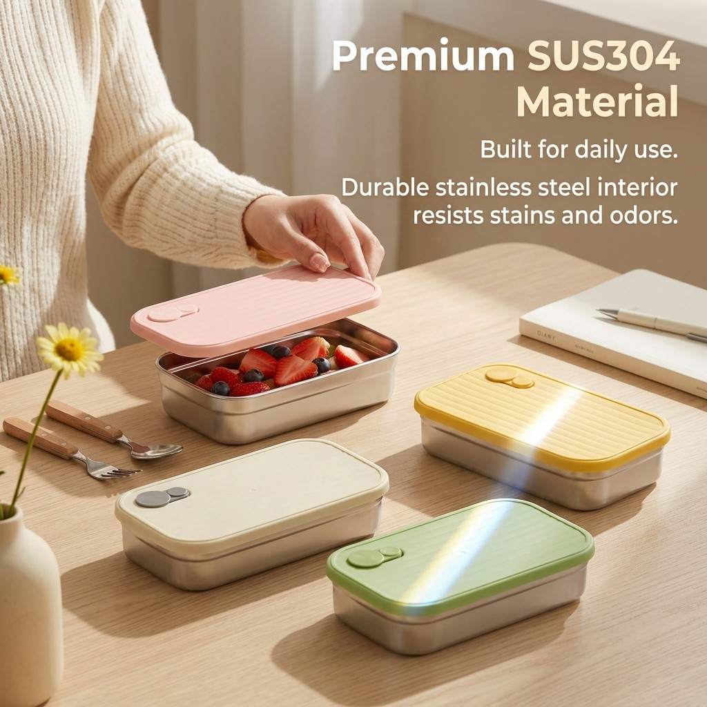 Contenitore per Pranzo in Acci - Meal Prep List recensione e prezzo