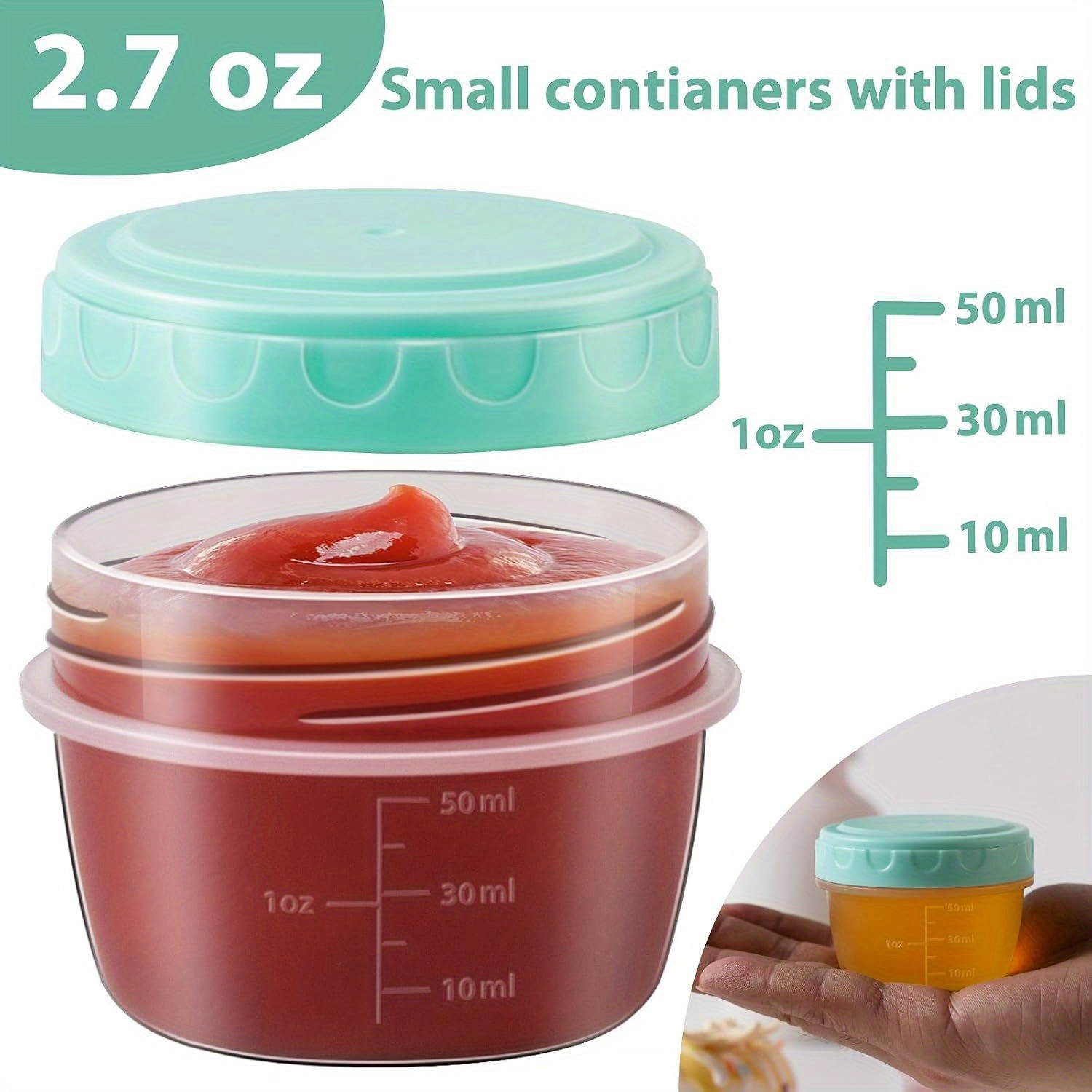 Confezione da 1-6 contenitori  - Salad Container Jar recensione e prezzo