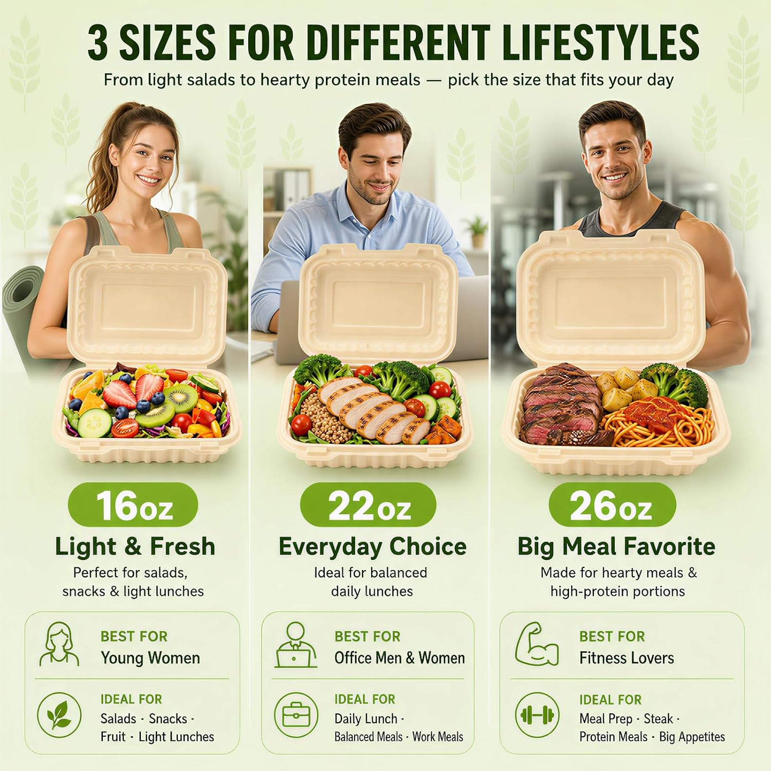 Confezione da 50 Contenitori C - Meal Prep List recensione e prezzo