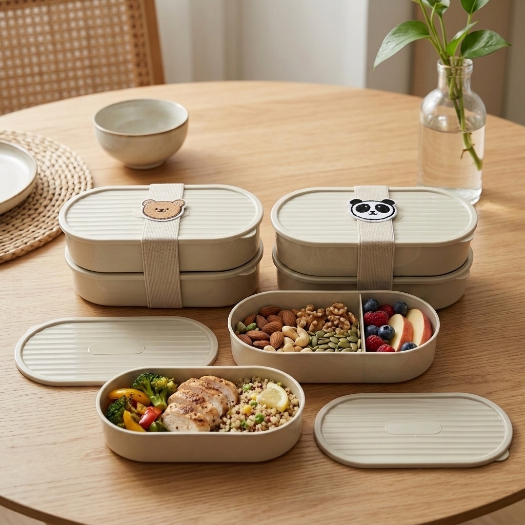 Set di 2 Contenitori per Pranz - Salad Container Jar recensione e prezzo