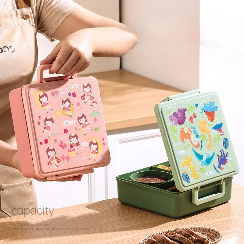 Lunch Box Cartoon Insalata di  - Salad Container Jar recensione e prezzo