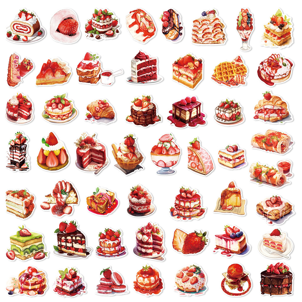 50 adesivi graffiti per desser - Strawberry Huller recensione e prezzo