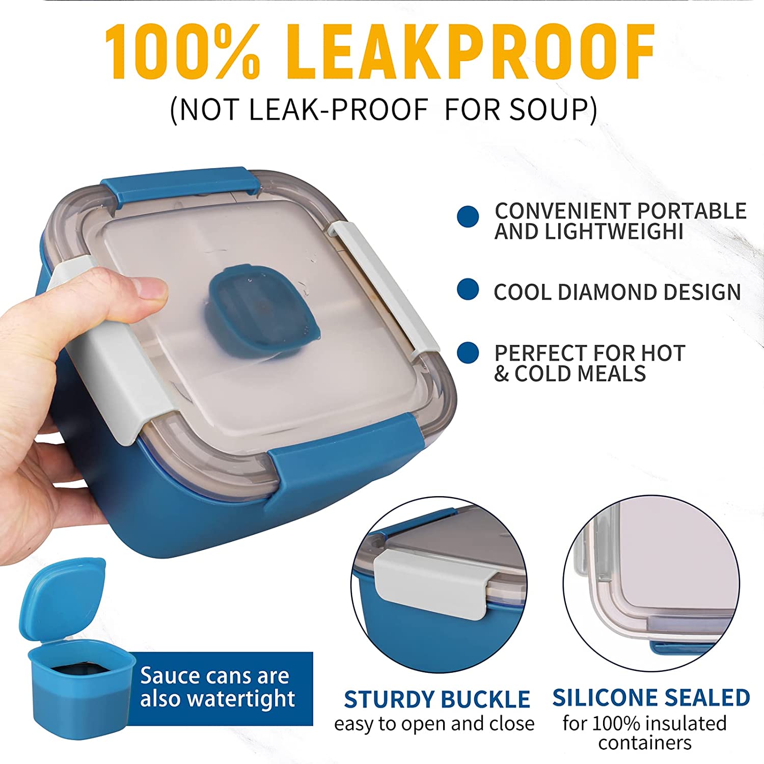 Contenitore per pranzo portati - Salad Container Jar recensione e prezzo