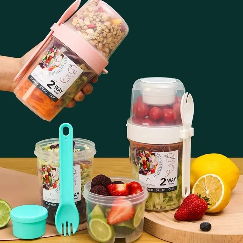 Tazza per insalata portatile T - Salad Container Jar recensione e prezzo