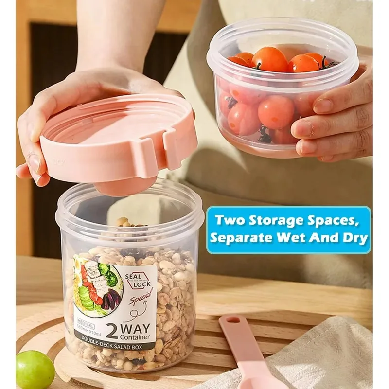Tazza per insalata portatile T - Salad Container Jar recensione e prezzo
