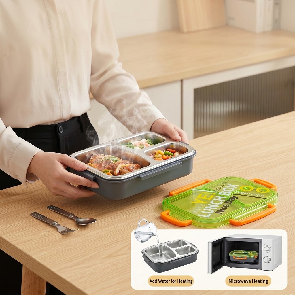 Contenitore per Pranzo in Acci - Meal Prep List recensione e prezzo