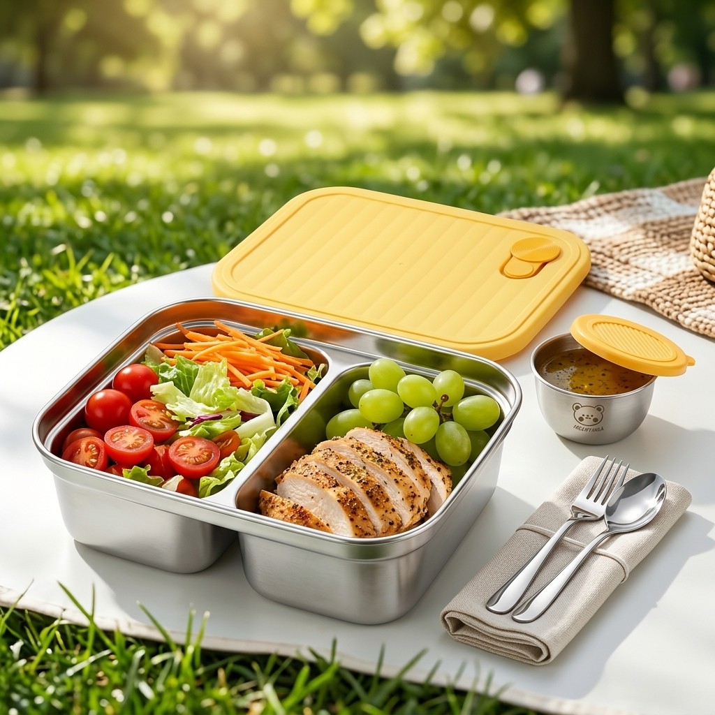 Contenitore per il pranzo in a - Salad Container Jar recensione e prezzo
