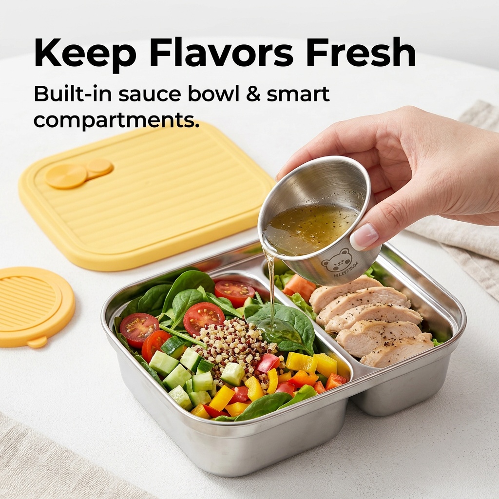 Contenitore per il pranzo in a - Salad Container Jar recensione e prezzo